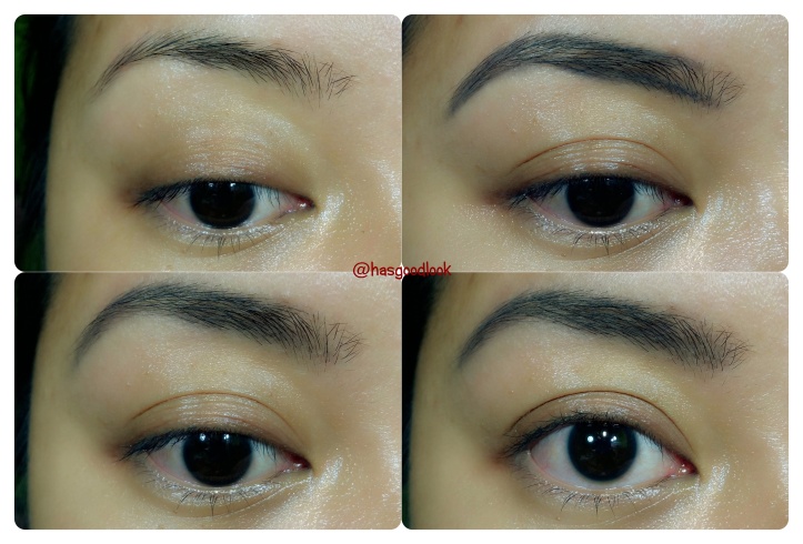 eyebrow using sariayu pencil alis
